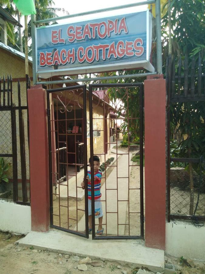 El Seatopia Beach Cottages El Nido Exterior foto
